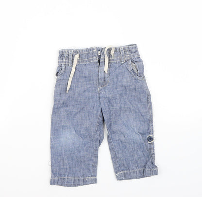 Gap Baby Blue   Capri Jeans Size 12-18 Months