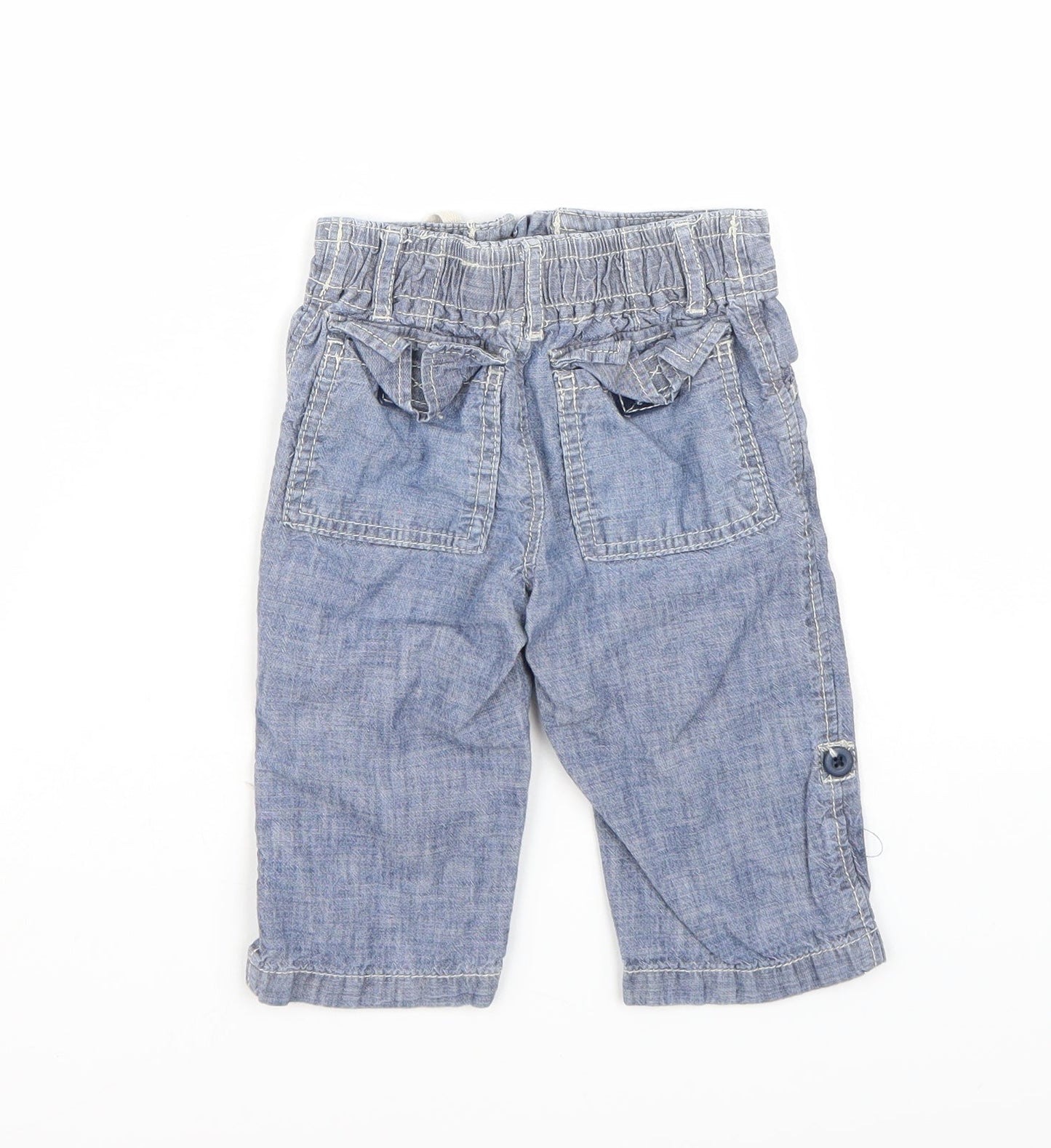 Gap Baby Blue   Capri Jeans Size 12-18 Months