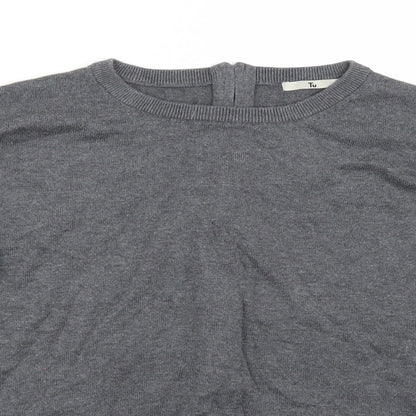 Tu Womens Grey   Pullover Jumper Size 12