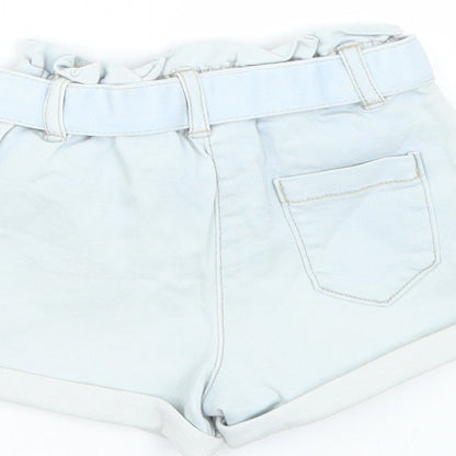 TU Girls Blue   Cropped Trousers Size 6-9 Months