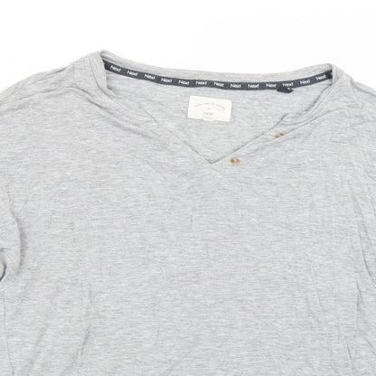 Womens UK Size S NEXT Grey Basic T-Shirt