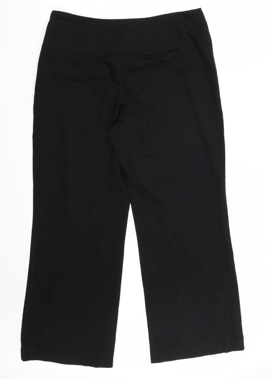 Womens UK Size 14 NEXT Regular Fit  Black Trousers