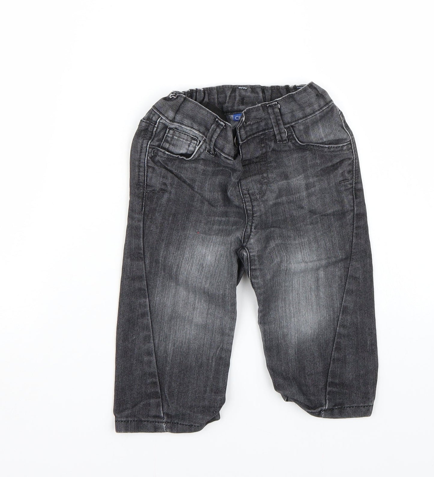 Cherokee Boys Grey   Capri Trousers Size 12-18 Months