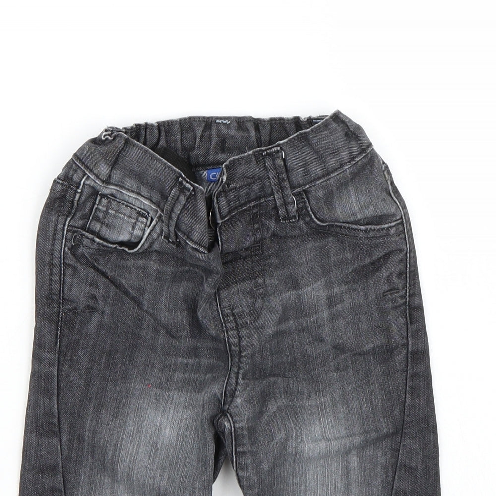 Cherokee Boys Grey   Capri Trousers Size 12-18 Months