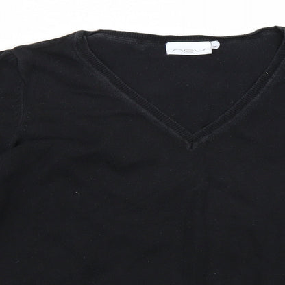 Newlook Womens Black   Henley Jumper Size 16
