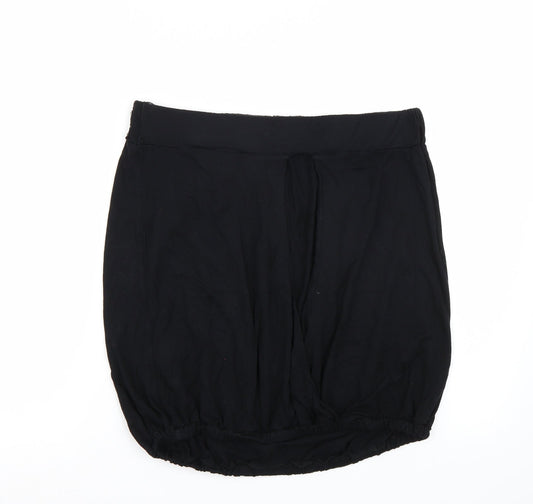 Womens UK Size 14 Topshop Black Basic Tank
