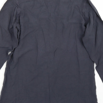 Offshoot Womens Grey   Basic Button-Up Size S