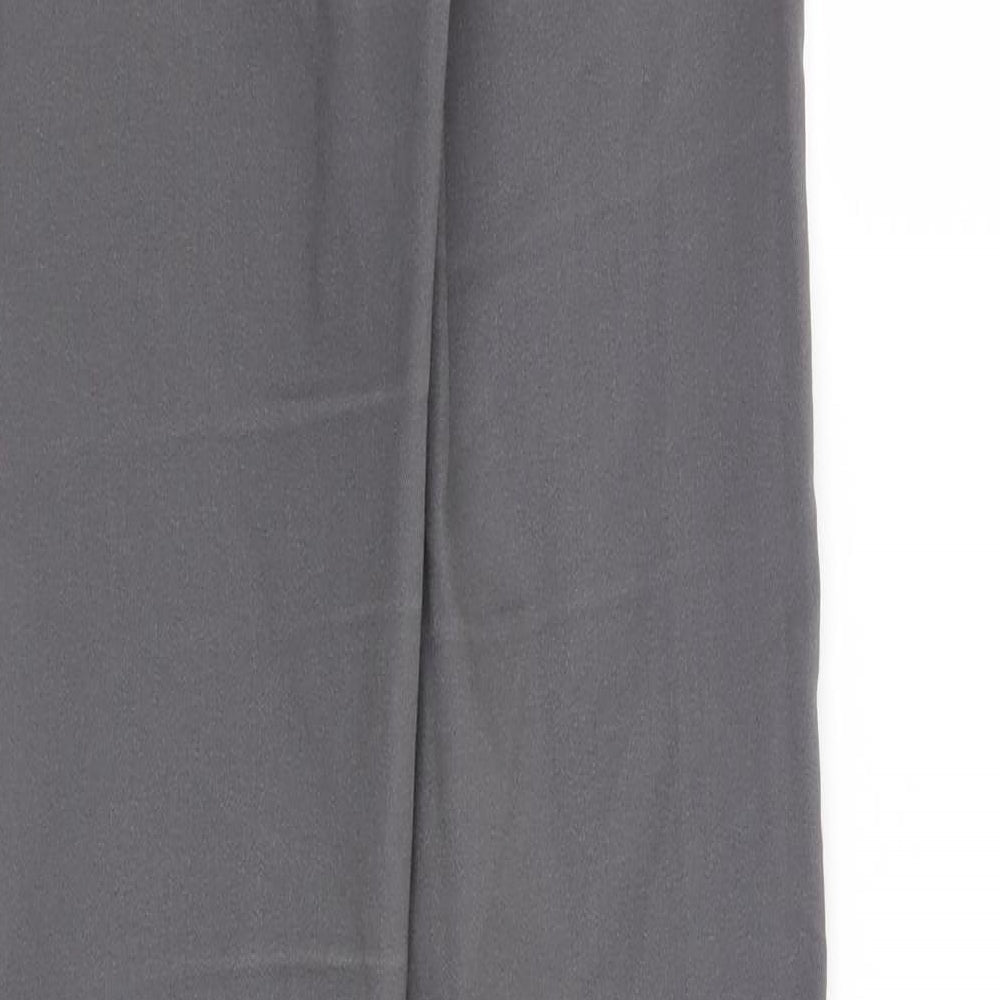 Womens UK Size 4 H&M Regular Fit Straight Grey Jeans
