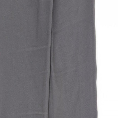 Womens UK Size 4 H&M Regular Fit Straight Grey Jeans