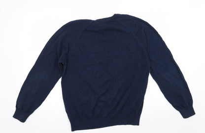 Primark Mens Blue   Pullover Jumper Size L