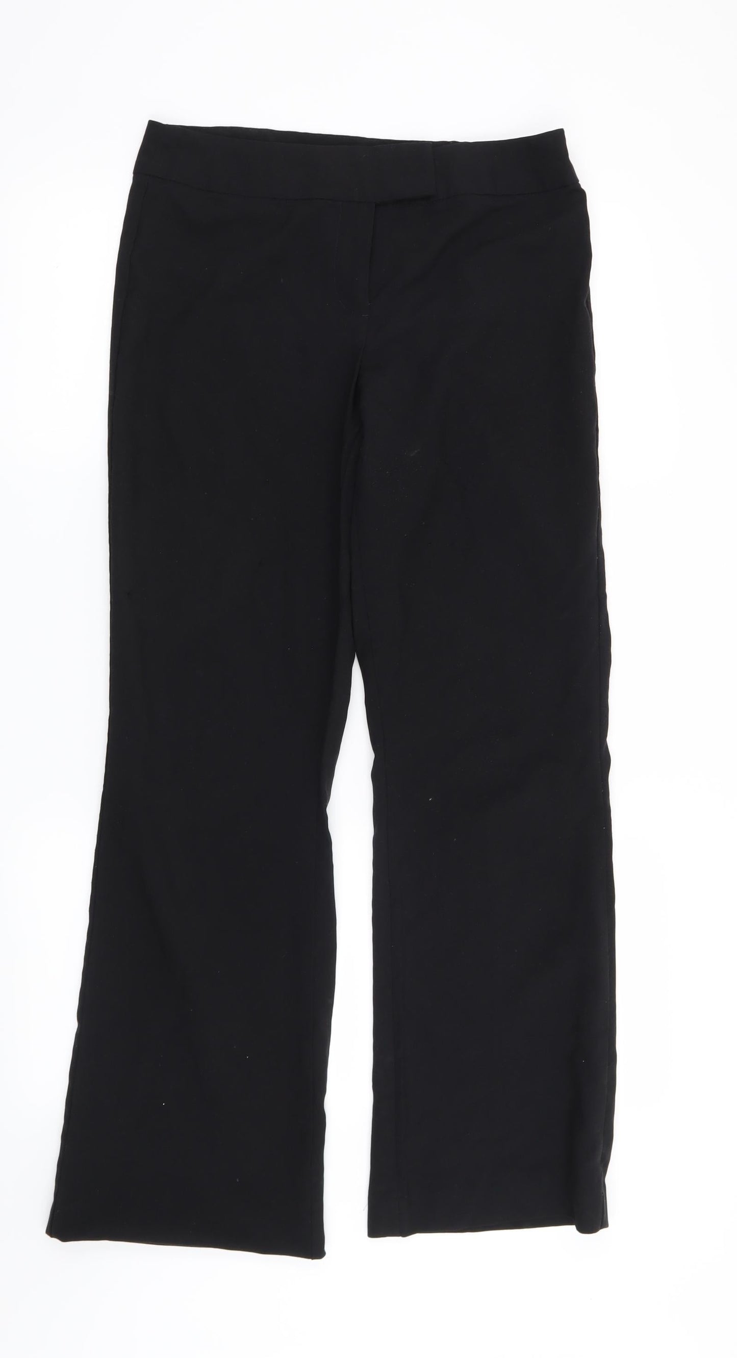 George Womens Black   Trousers  Size 10 L30 in