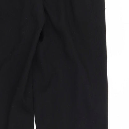 George Womens Black   Trousers  Size 10 L30 in