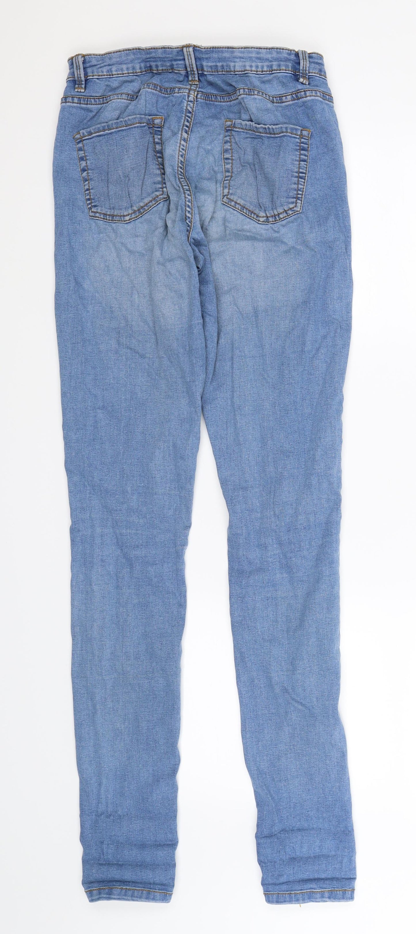 Denim Co Womens Blue  Denim Jegging Jeans Size 8 L33 in