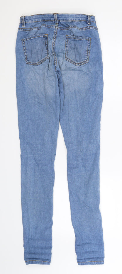Denim Co Womens Blue  Denim Jegging Jeans Size 8 L33 in