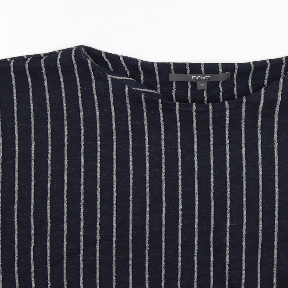 Womens UK Size 18 NEXT Blue Pullover Sweatshirt