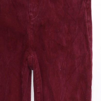Gap Womens Purple  Corduroy Trousers  Size 30 in L28 in