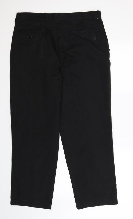 Dunlop Mens Black   Trousers  Size 36 L29 in