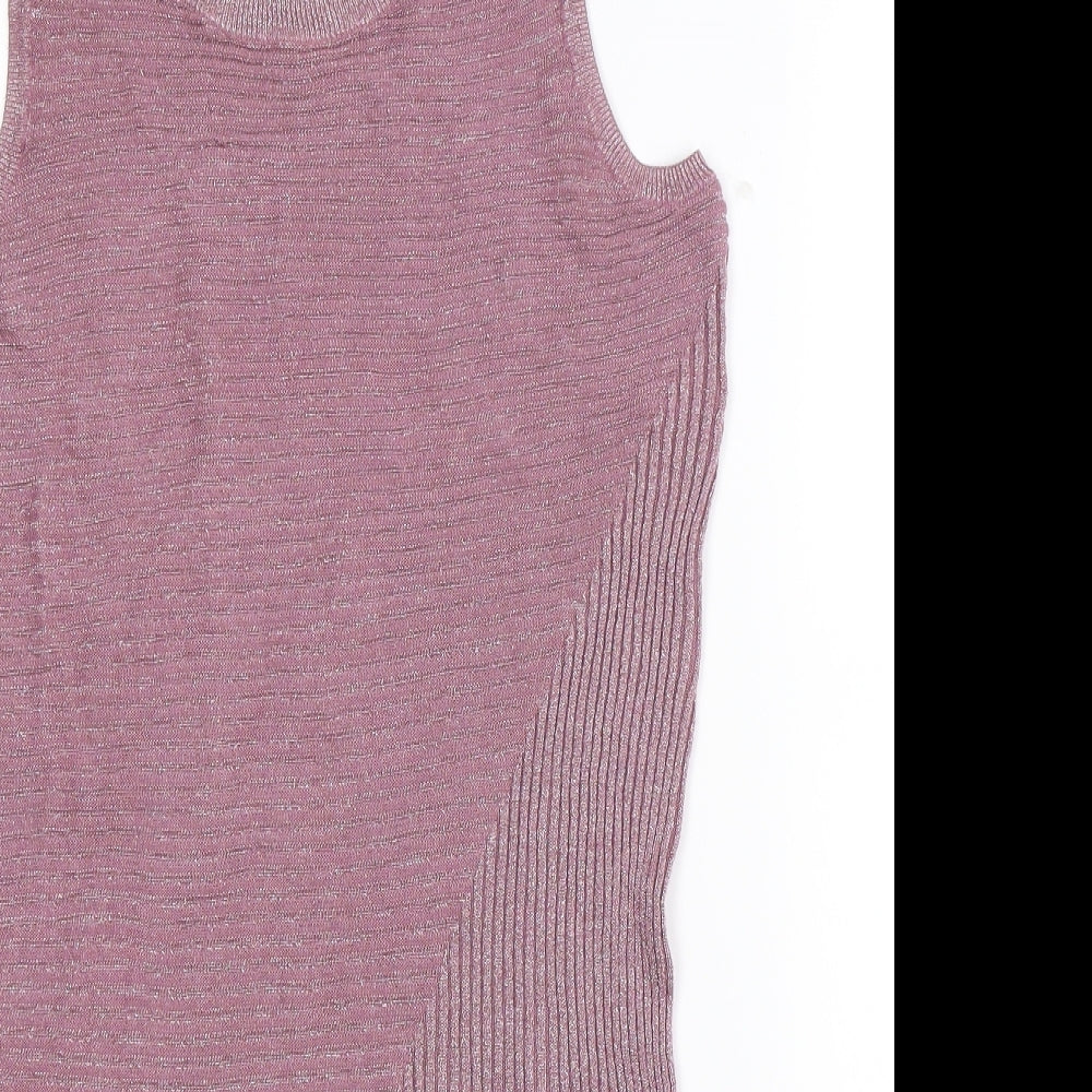 NEXT Womens Pink  Knit Pullover Jumper Size 12