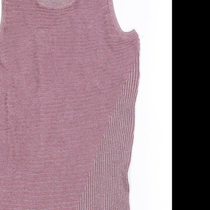 NEXT Womens Pink  Knit Pullover Jumper Size 12