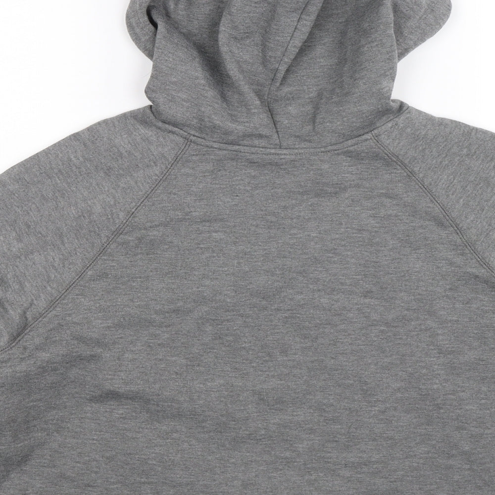 H&M Womens Grey   Pullover Hoodie Size M  - Cropped