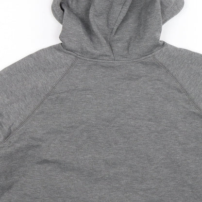 H&M Womens Grey   Pullover Hoodie Size M  - Cropped