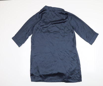 Boohoo Womens Blue   Cardigan Jumper Size M