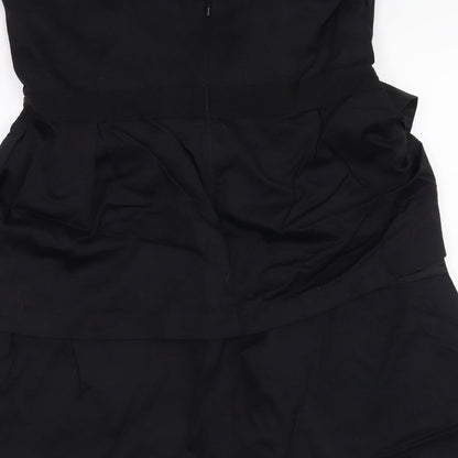 Coast Womens Black   A-Line  Size 16