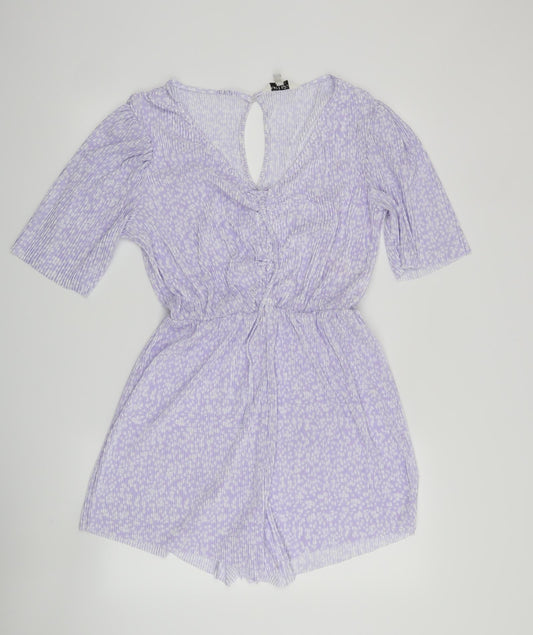 Brave Soul Womens Purple   Romper One-Piece Size M