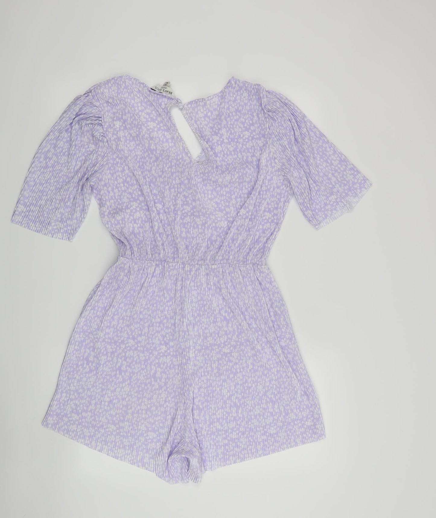 Brave Soul Womens Purple   Romper One-Piece Size M