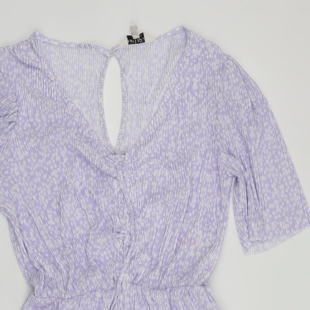 Brave Soul Womens Purple   Romper One-Piece Size M