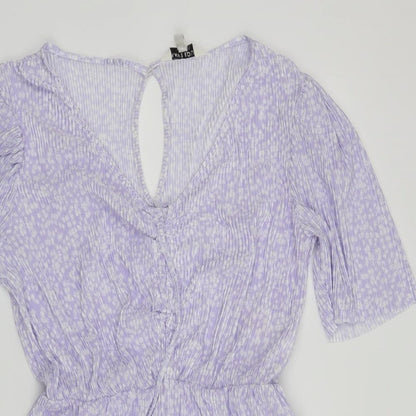 Brave Soul Womens Purple   Romper One-Piece Size M