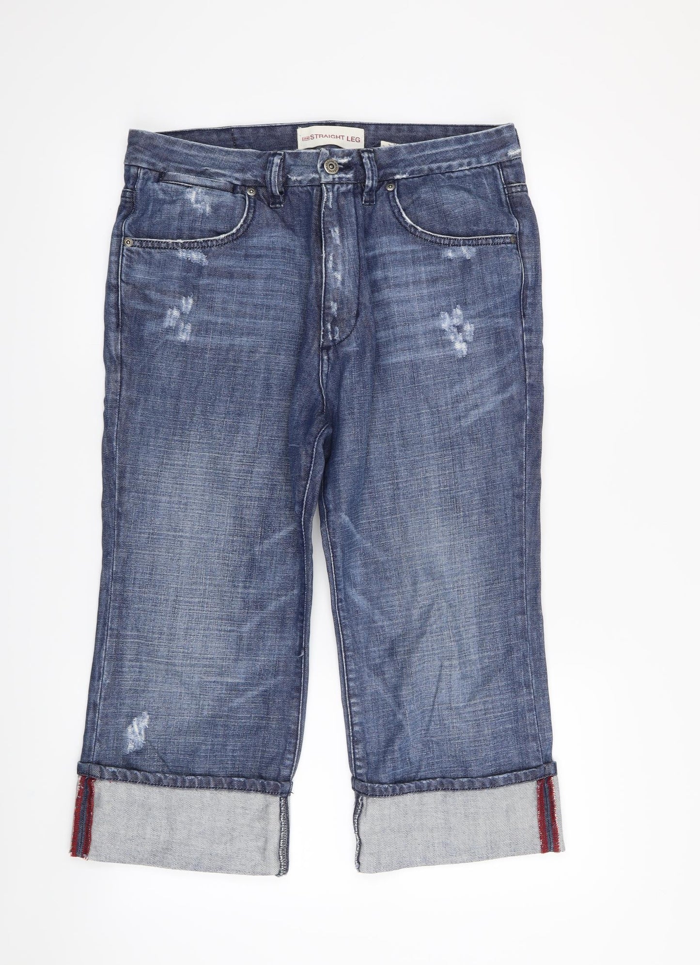 lot 82 Mens Blue   Cropped Jeans Size 32 in