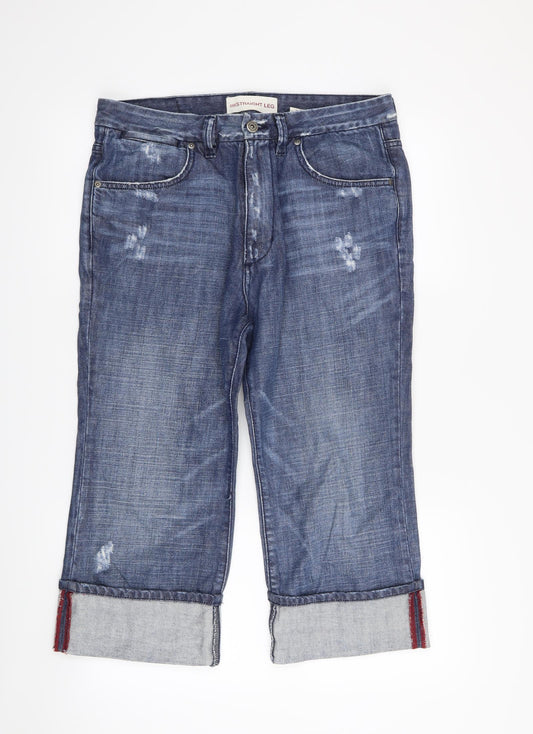 lot 82 Mens Blue   Cropped Jeans Size 32 in