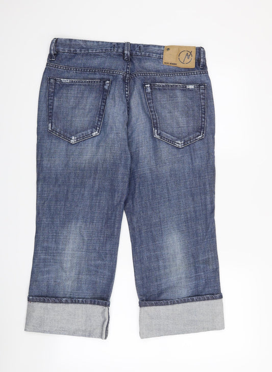 lot 82 Mens Blue   Cropped Jeans Size 32 in