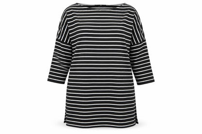 Very Womens Black Striped  A-Line  Size 12