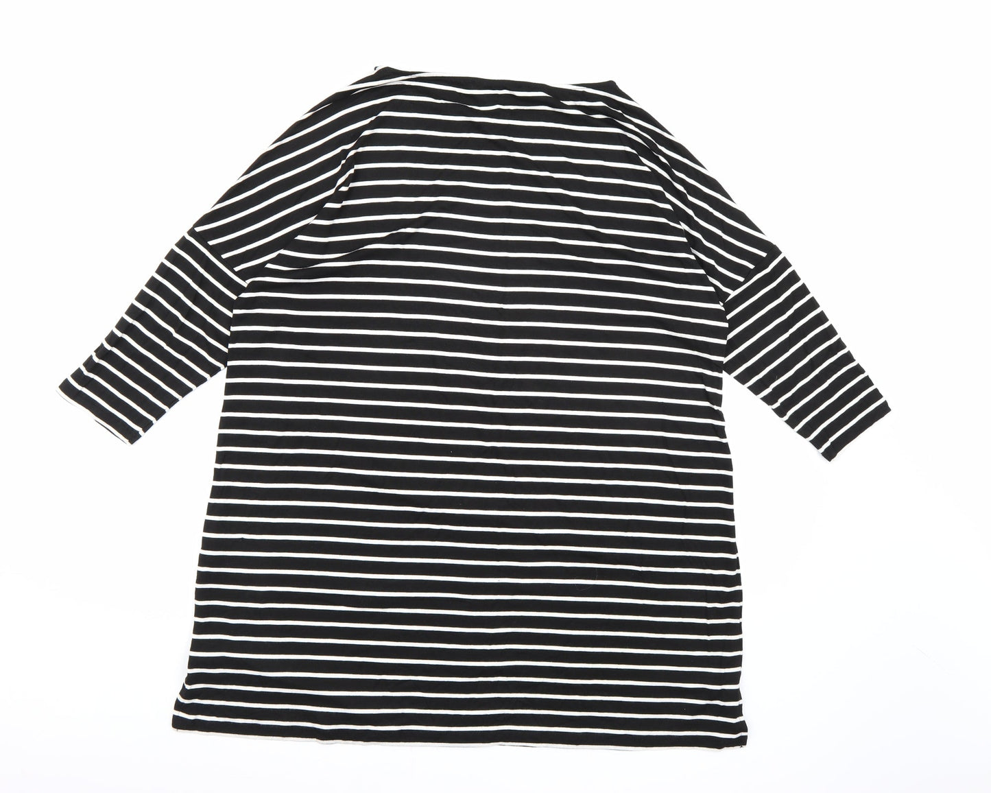 Very Womens Black Striped  A-Line  Size 12