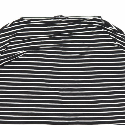 Very Womens Black Striped  A-Line  Size 12