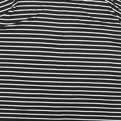 Very Womens Black Striped  A-Line  Size 12