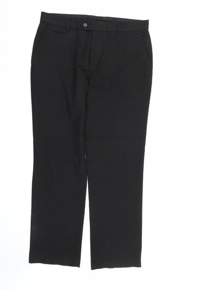 ASOS Mens Black  Rayon Dress Pants Trousers  L30 in
