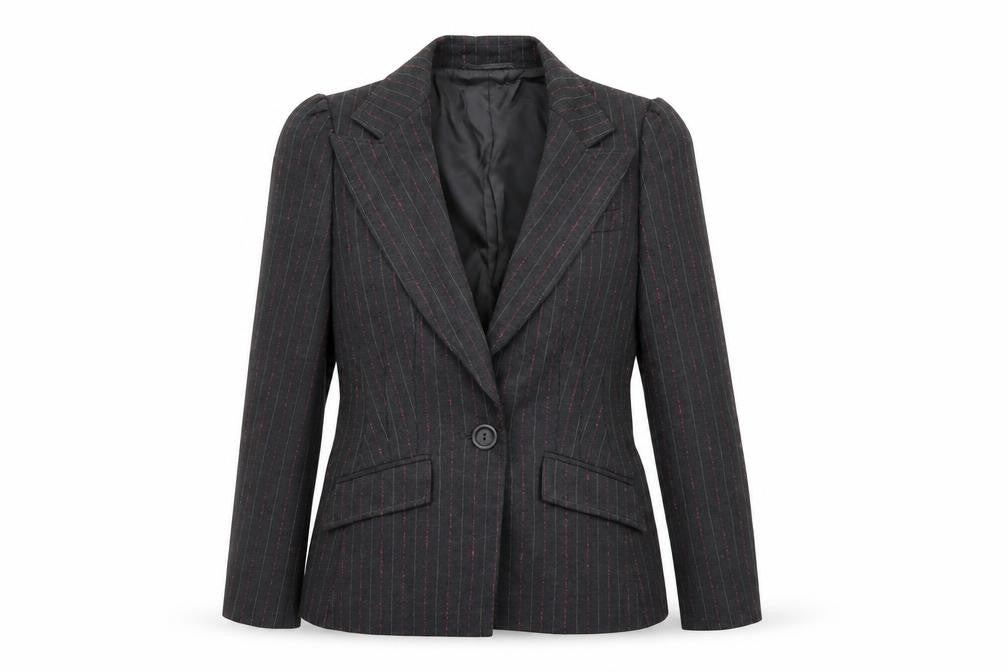 Womens UK Size 10 PLANET Regular Grey Blazer