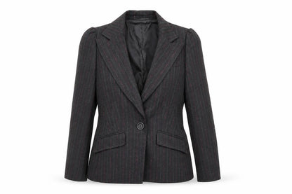 Womens UK Size 10 PLANET Regular Grey Blazer