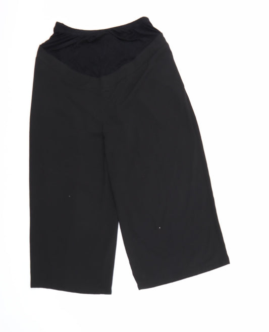 New Look Womens Black   Bloomer Trousers Size 10 L22 in