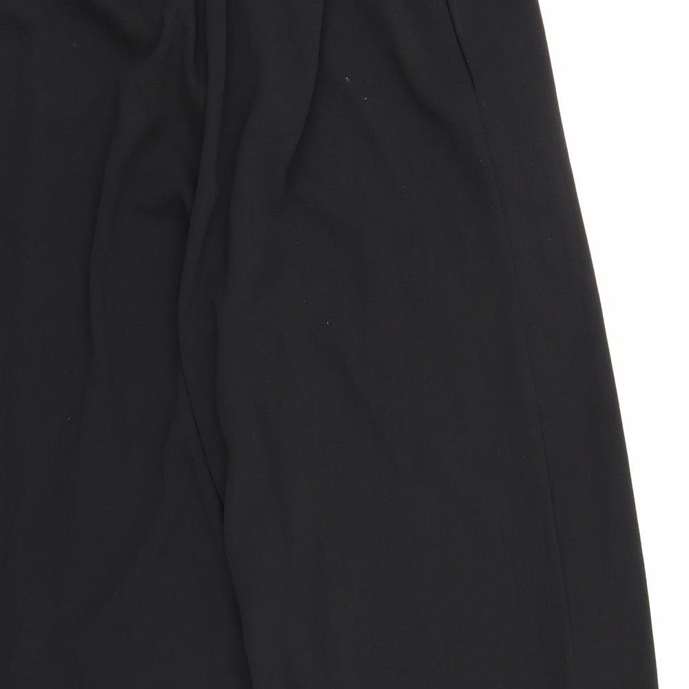 New Look Womens Black   Bloomer Trousers Size 10 L22 in