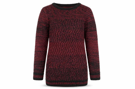 Terranova Womens Red  Knit Pullover Jumper Size S