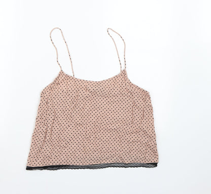 Womens UK Size 12 Topshop Pink Camisole Tank
