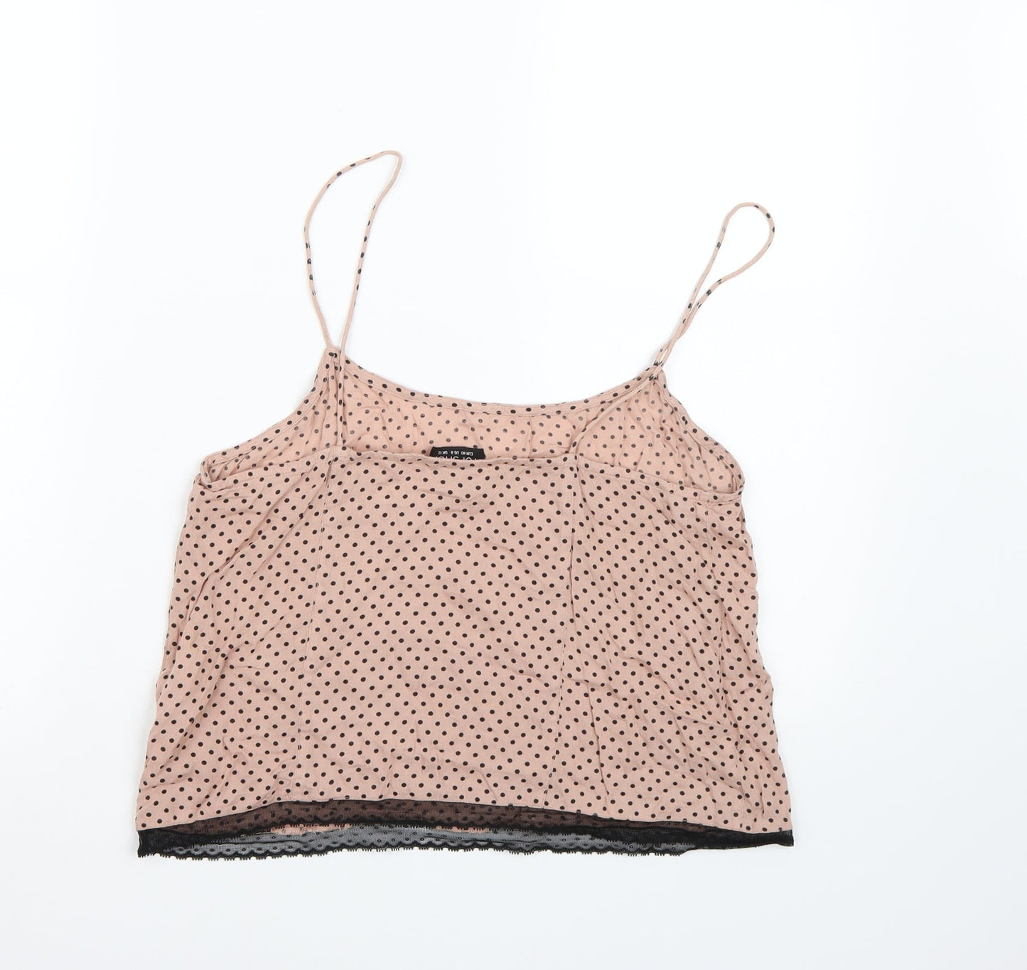 Womens UK Size 12 Topshop Pink Camisole Tank