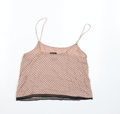 Womens UK Size 12 Topshop Pink Camisole Tank