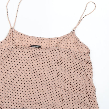 Womens UK Size 12 Topshop Pink Camisole Tank