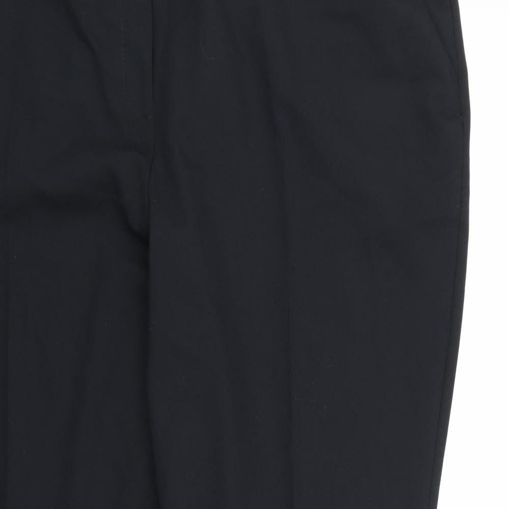 Womens UK Size 20 Bonmarché Regular Fit Dress Pants Black Trousers