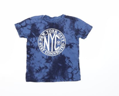 Next Boys Black   Basic T-Shirt Size 5 Years